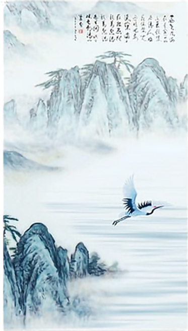 라벤티아 풍경화 서예 용지 20p 세트 타입1, 혼합색상, 1세트