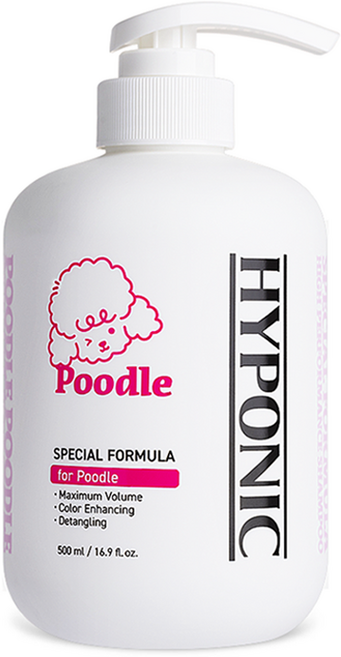 하이포닉 저자극 푸들 전용 애견샴푸, 500ml, 1개