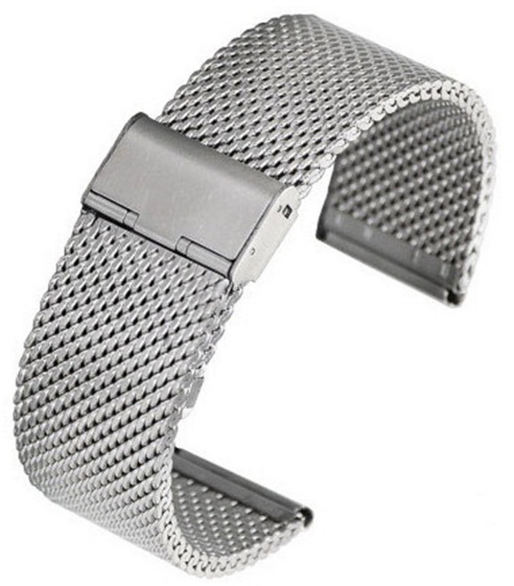 석와치스 남녀공용 시계줄스트랩 고급메탈줄 매쉬 밴드 20mm
