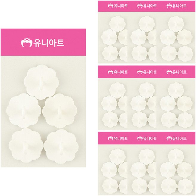 유니아트 고리마운틴 꽃 걸이 5p, 10개