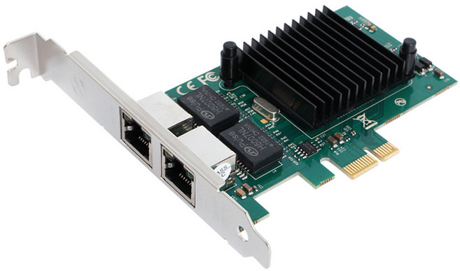 넥시 기가비트 랜카드 NX911 NX-82576-D1G, 1개