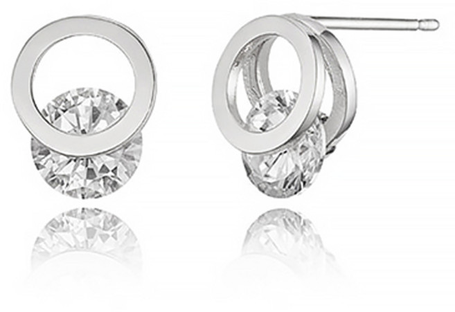 해수엘 여성용 92.5 실버 귀걸이 JE805 + 쇼핑백