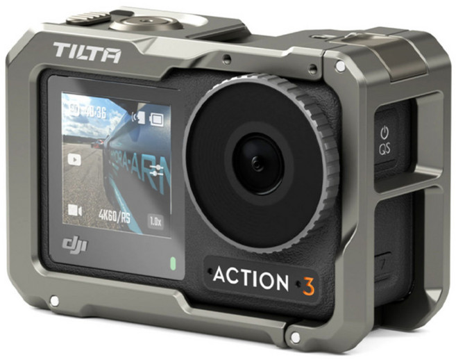 틸타 DJI 오즈모 액션3 케이지 그레이, 1개, TA-T40-FCC-TG