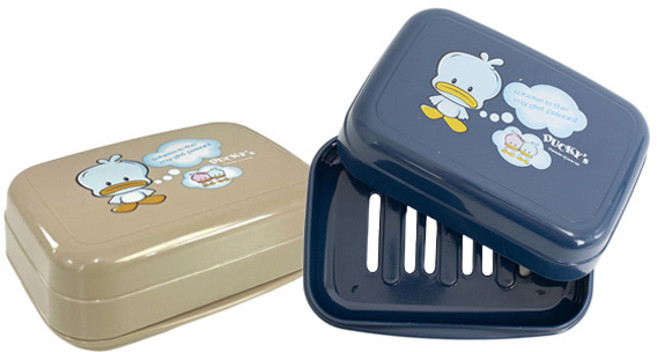 크린메이트 캐릭터 비누케이스, 랜덤발송, 2개