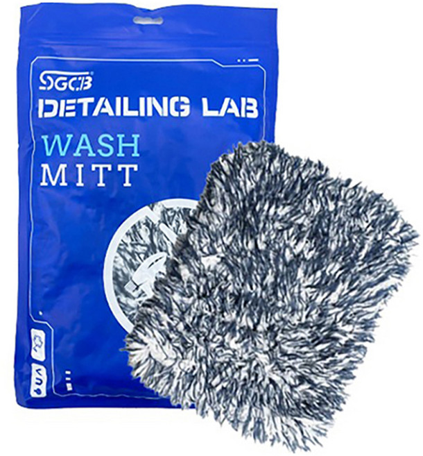 에스지씨비 디테일링 랩 양면형 워시미트 SGGD395, 흰색 + 검은색, 1개