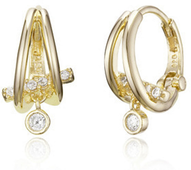 해수엘 92.5 실버 귀걸이 YUE4565 + 쇼핑백