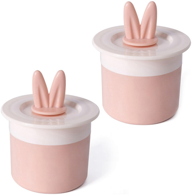 모나코올리브 라파스텔 레빗 세안 거품기, 2개, 핑크