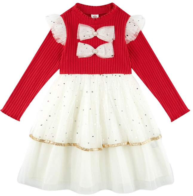 여아용 블링샤 크리스마스 원피스
