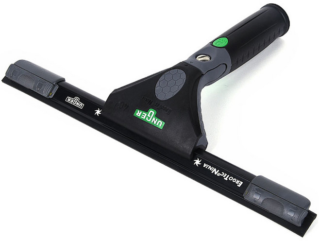 웅거 닌자 40도 유리용 스퀴지 세트 소프트 45cm, 1세트, 블랙