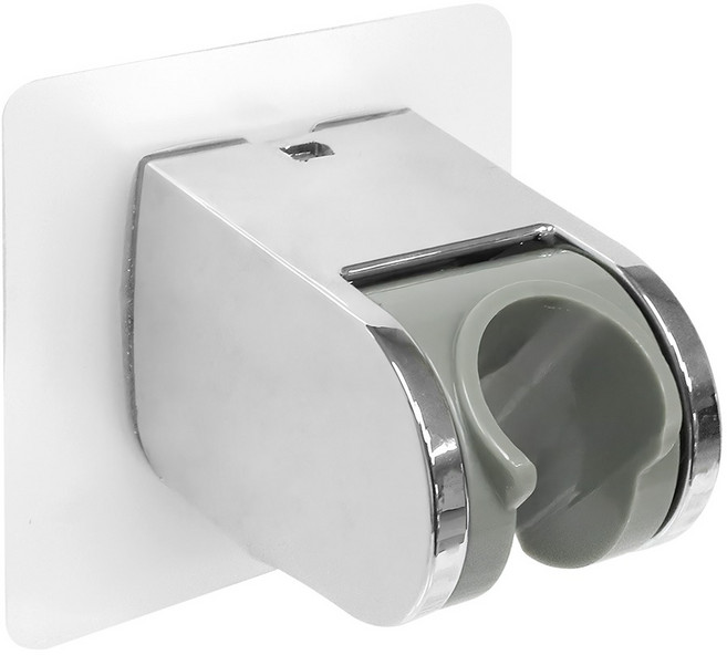 미리내 5단 접착식 샤워홀더, 크롬