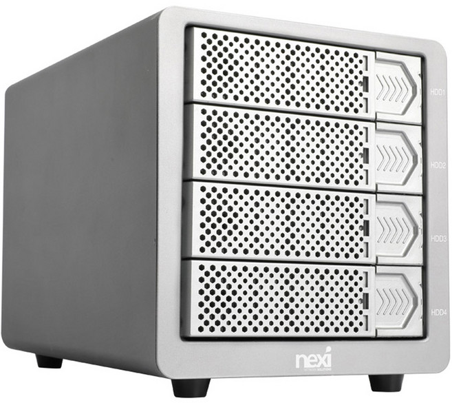 넥시 USB3.0 4 Bay 데이터 스토리지, NX-804U30