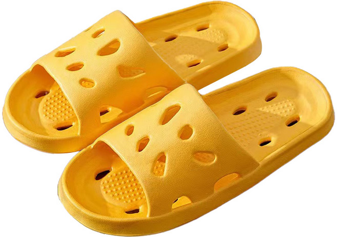 원이네 여성용 미끄럼방지 EVA 욕실화, 옐로우, 1개