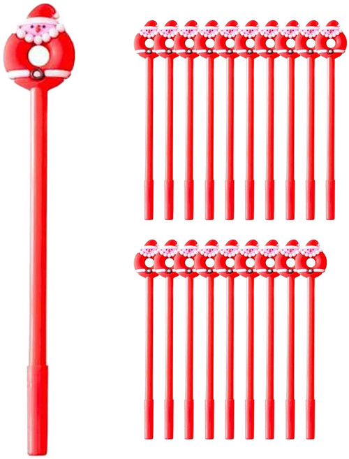 스투피드 크리스마스 도넛 볼펜 선물, 산타, 20개