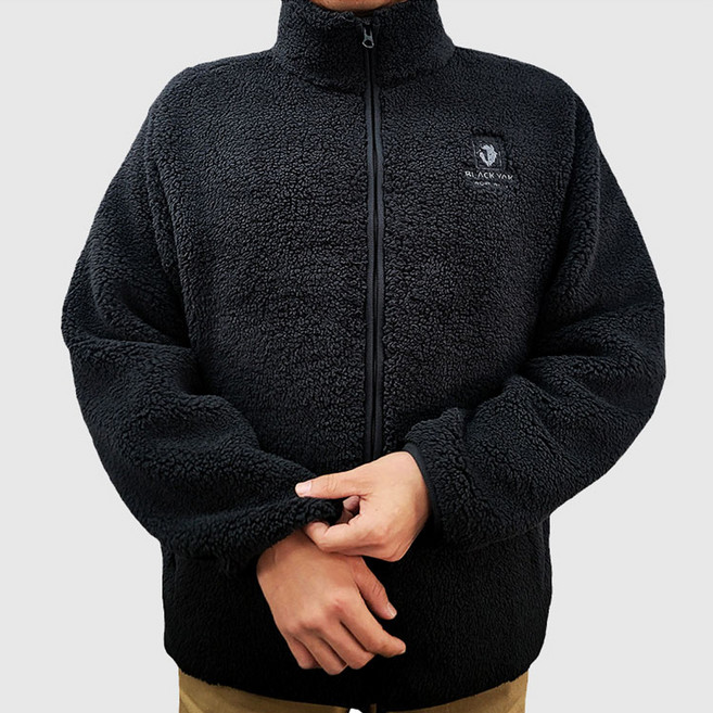 BLACK YAK WORK WEAR 男士工作服羔羊毛刷毛外套