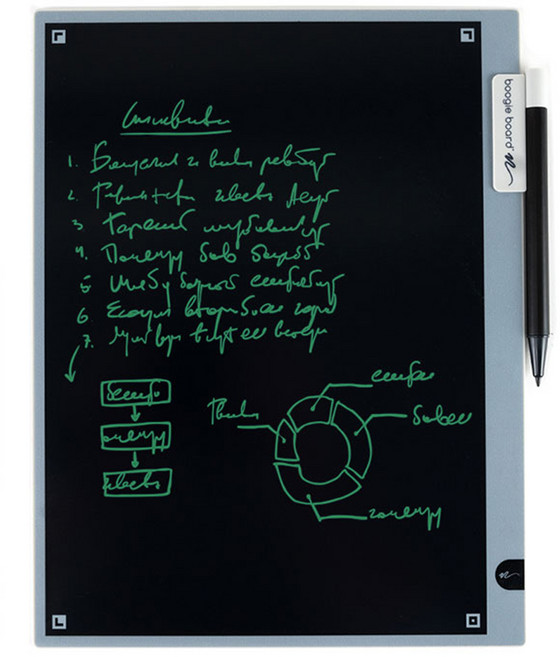 부기보드 전자노트 사무용 블랙보드 2.0 태블릿 + 스타일러스펜 세트, 혼합색상, WT22136
