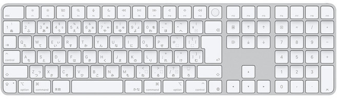 Apple 2024 Touch ID 숫자 키패드 Magic Keyboard, 화이트, MXK73CJ/A