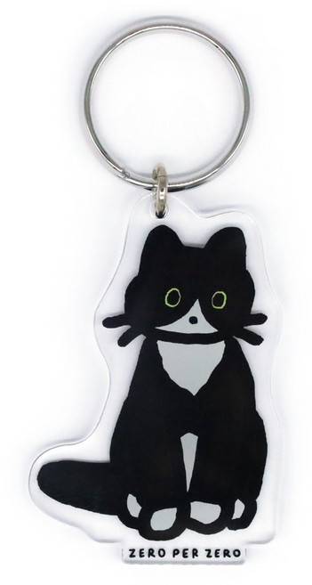 제로퍼제로 스탠드업 키링 S, 고양이 10, 1개