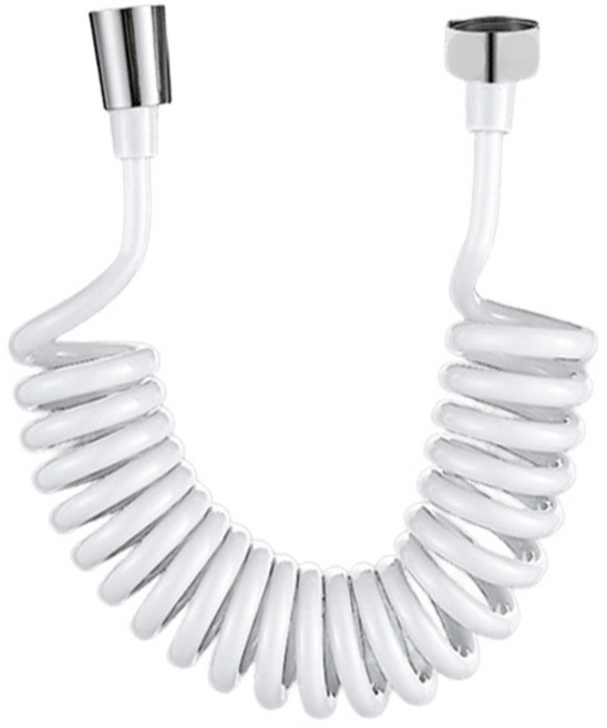 조인메이드 블랙조인 청소 스프링 꼬임 방지 호스, 5m, 화이트