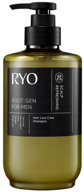 RYO 呂 男用強韌蘊髮洗髮精 佛手柑&薰衣草香, 515ml, 1個