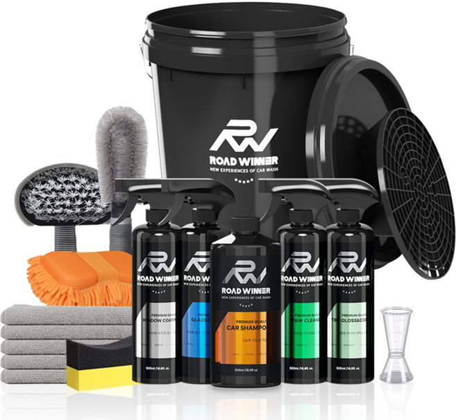 로드위너 18종 셀프 세차용품세트, 1세트