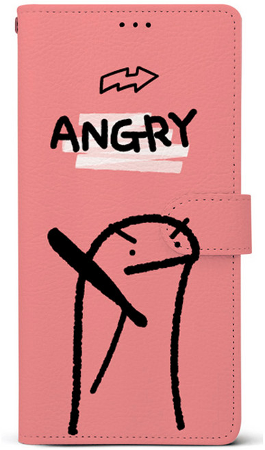 케이스퍼시픽 타이포 가죽 다이어리 휴대폰 케이스