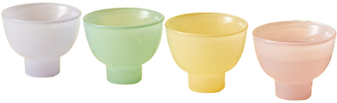 모던하우스 봉봉크림 미니 술잔 4종 세트, 혼합색상, 1세트