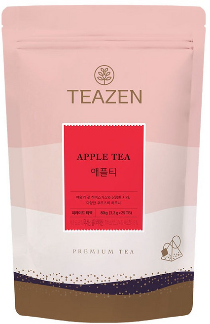 티젠 애플티, 3.2g, 1개, 25개입