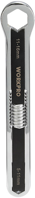 워크프로 만능 조절식 렌치 5~16 mm WP272017, 1개