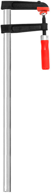 워크프로 스틸바 L 클램프 우드핸들 120 x 600 mm WP232029, 1개