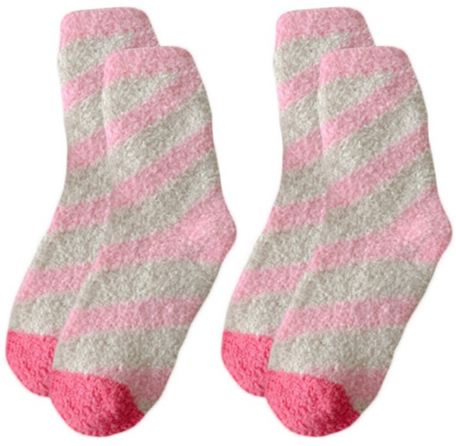 소니오 캔디 부드러운 수면양말 2족 세트