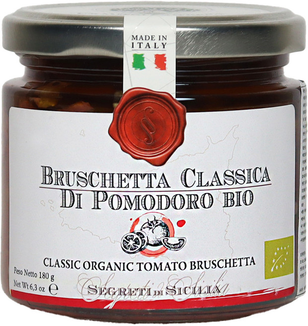 프란토이쿠트레라 유기농 브루스게타 토마토 소스, 180g, 1개