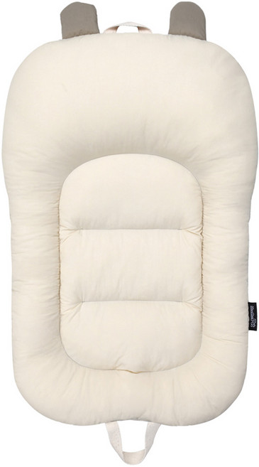 마니또펫 강아지 유모차 라이너 베개일체형 등받이겸용 방석, 플레인퍼피, 1개