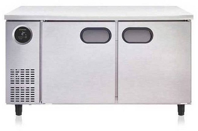 스타리온 냉장 테이블 366L 무광메탈 1500 방문설치, SR-T15BARC