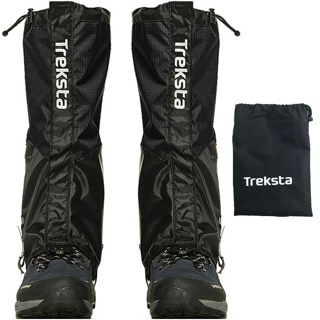 트렉스타 쉴드 프리미엄 스패츠 게이터 파우치 세트, 블랙