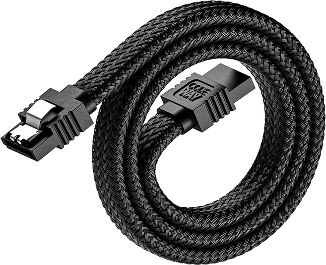코드웨이 SATA 3 일자형 케이블, 0.5m, 1개