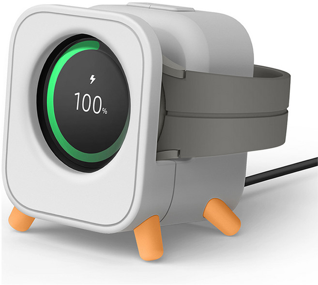 엘라고 GW5 갤럭시 워치 충전 거치대, 라이트그레이, 1개