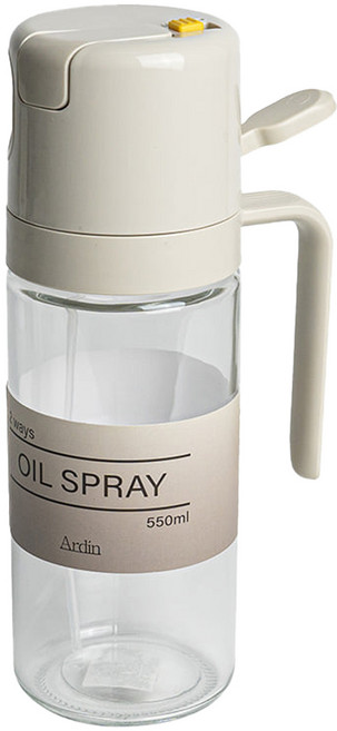 Ardin France Maman 雙向自動開關噴油瓶 白色, 550ml, 1個