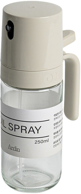 아르딘 마망 원터치 오일 건 스프레이 화이트, 250ml, 1개