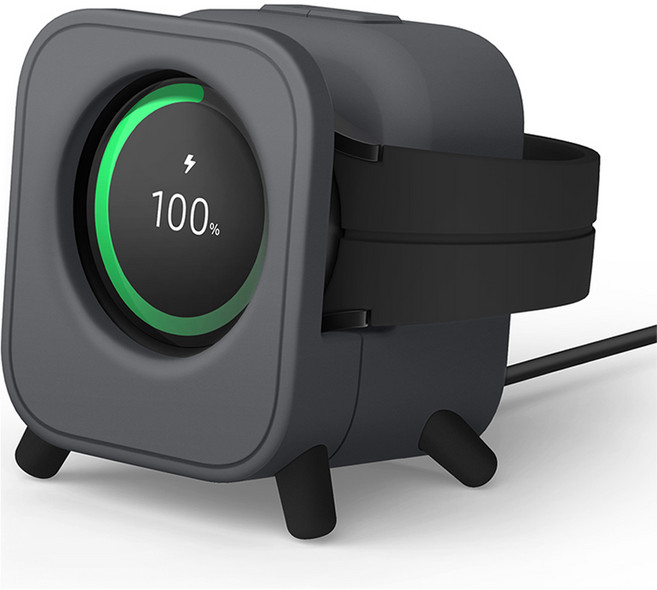 엘라고 GW5 갤럭시 워치 충전 거치대, 다크그레이, 1개