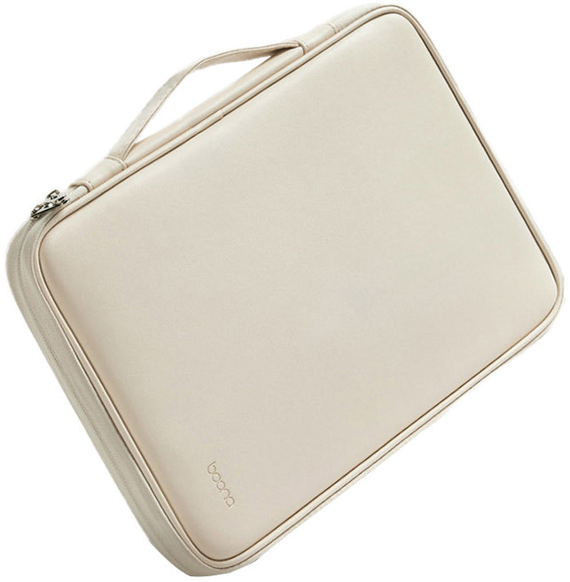 부나 라라듀 태블릿 파우치, 베이지, 1개