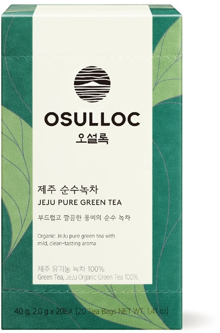 오설록 제주 순수녹차, 2g, 20개입, 1개 - 쿠팡