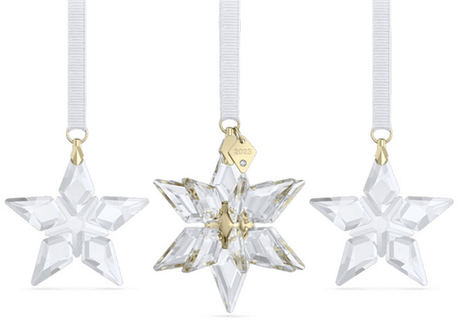 스와로브스키 여성용 애뉴얼 에디션 3D 오너먼트 세트 5655102