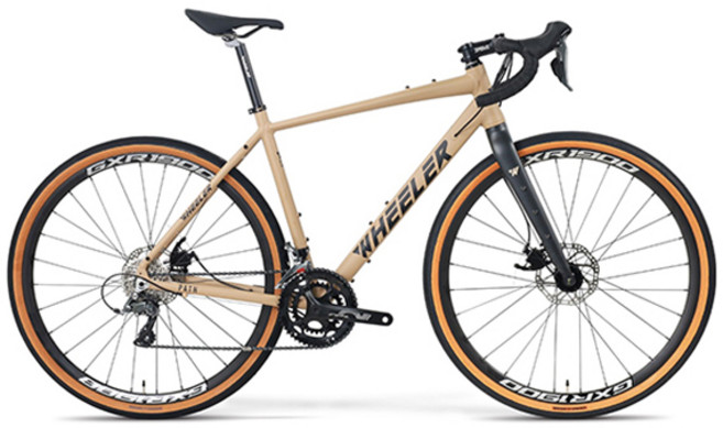 휠러 PATH 1.0 시마노 클라리스 그래블 바이크 L 미조립, SAND BEIGE, 180cm, 1개
