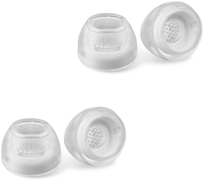 아즈라 크리스탈 for 버즈3프로 이어팁, 클리어, 2개