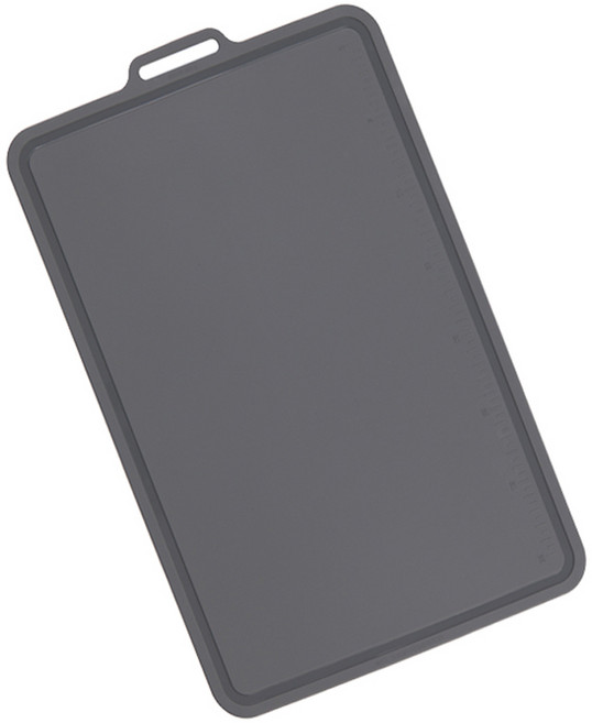 실리콘스토리 국내제조 항균 실리콘 플래티넘 양면 도마, 차콜, 1개