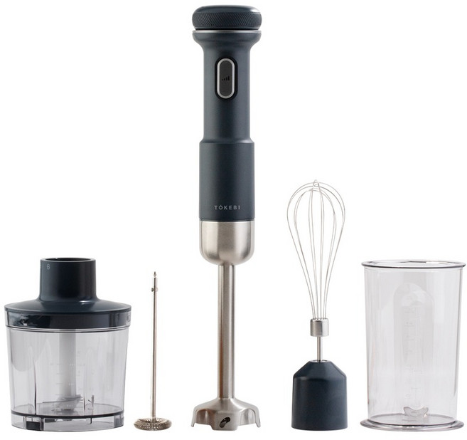 도깨비방망이 페어블 무선 핸드블렌더 다크그레이, BSH2400G