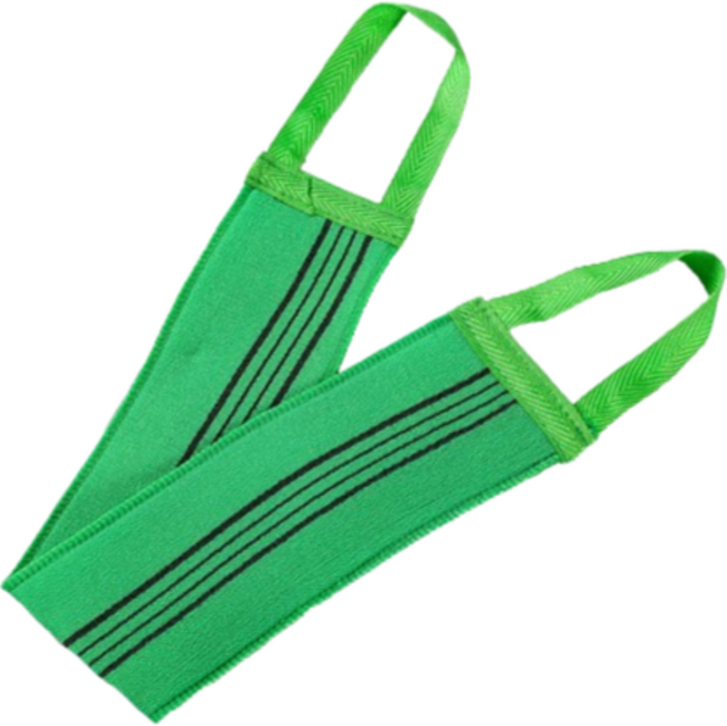 여비홈 바디 등밀이 긴 샤워때타올, 녹색, 1개, 1개입