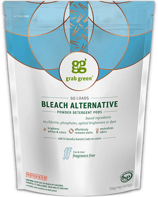 그랩그린 블리치 표백제 50p, 50개입, 1개, 700g
