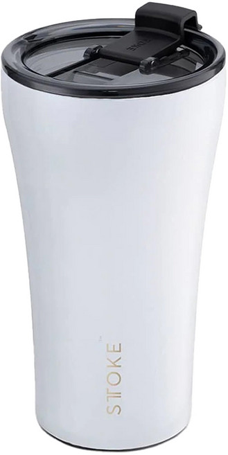 스토크 완전밀폐 세라믹 텀블러, 앤젤화이트, 1개, 350ml