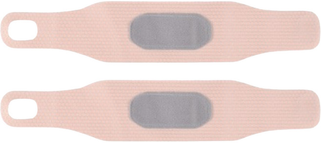 정상아이앤 손목보호 슬림 심리스 얇은 아대, 2개, 스킨